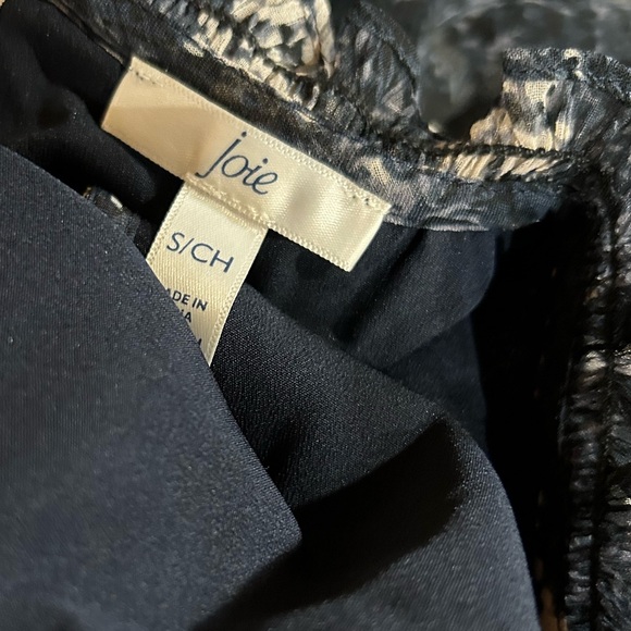 Joie High Neck Floral Trapeze Shift Dress - Picture 9 of 11